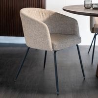 Eleonora Eetkamerstoel 'Astrid' kleur Beige Baquer