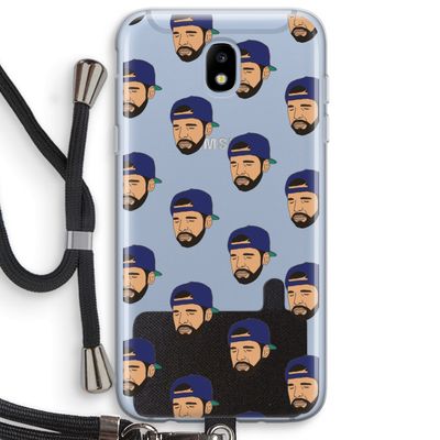 Drake Away: Samsung Galaxy J5 (2017) Transparant Hoesje met koord