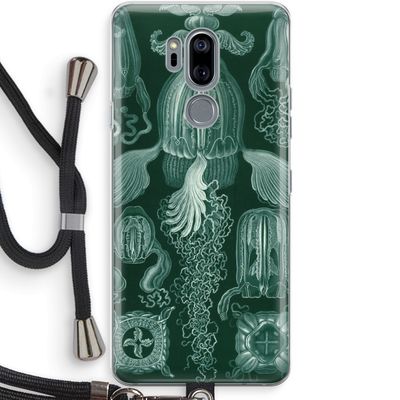 Haeckel Cubomedusae: LG G7 Thinq Transparant Hoesje met koord