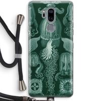 Haeckel Cubomedusae: LG G7 Thinq Transparant Hoesje met koord