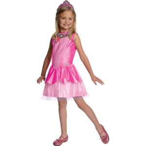 Barbie Princess Jurkje Maat 98-104 Roze