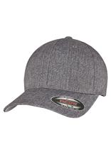 Flexfit FX6350 Flexfit Heatherlight Cap - Melange Dark Grey - S/M - thumbnail