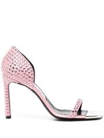 Sergio Rossi sandales en cuir 100 mm - Rose