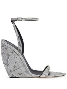 Giuseppe Zanotti sandales Ginyfer en cuir - Gris