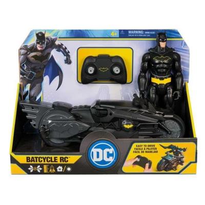RC Batcycle + Batman-pakket - 30 cm figuur - Batman