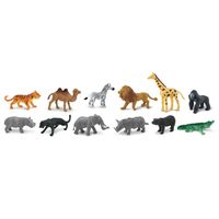 Plastic speelgoed figuren wilde dieren   -