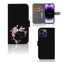 iPhone 15 Pro Max Leuk Hoesje Boho Text