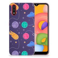 Samsung Galaxy A01 | Sillicone Back Cover | Space