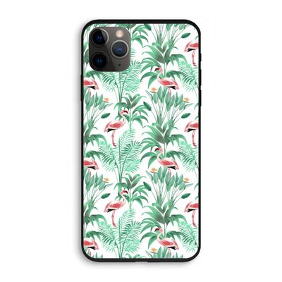Flamingo bladeren: iPhone 11 Pro Biologisch afbreekbaar hoesje
