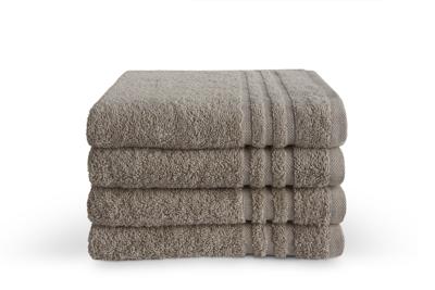 Byrklund Handdoek 50x100 cm 500gram Taupe - 6 stuks