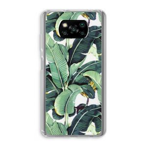 Bananenbladeren: Xiaomi Poco X3 Pro Transparant Hoesje