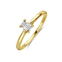 14k Gouden Ring met Lab Grown Diamant 0.50ct