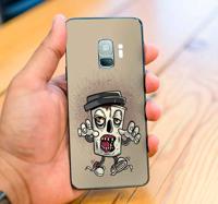 Samsung mobiel stickers Koffie zombie graffiti karakter - thumbnail