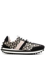 Ferragamo baskets à imprimé Gancini - Noir