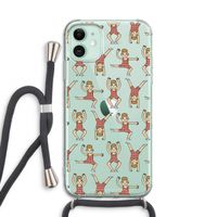 Gymboys: iPhone 11 Transparant Hoesje met koord