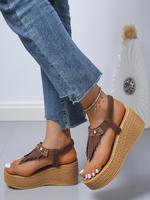 Pu Summer Slide Sandals - thumbnail
