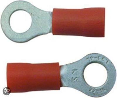 Kabelschoen M5 Rood 10St - Skandia