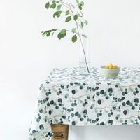 Linen Tales - linnen tafelkleed - eucalyptus - 300 x 140 cm