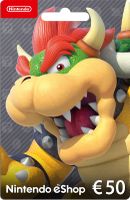 Nintendo Tegoed 50 EURO NL (digitaal) Nintendo Tegoed 50 EURO NL (digitaal)