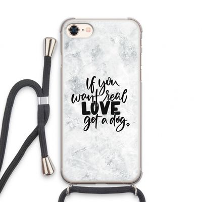 Partner in crime: iPhone 8 Transparant Hoesje met koord