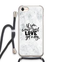 Partner in crime: iPhone 8 Transparant Hoesje met koord