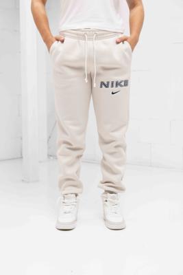 Nike Phoenix Fleece Trainingsbroek Dames Beige - Maat L - Kleur: Beige | Soccerfanshop