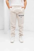 Nike Phoenix Fleece Trainingsbroek Dames Beige - Maat M - Kleur: Beige | Soccerfanshop
