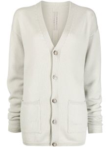 Rick Owens cardigan Peter en maille - Tons neutres