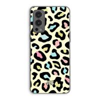 Leopard pattern: OnePlus Nord 2 5G Transparant Hoesje