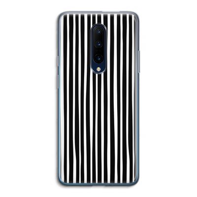 Stripes: OnePlus 7 Pro Transparant Hoesje