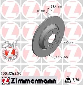 Remschijf COAT Z 600326320