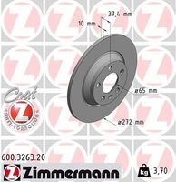 Remschijf COAT Z 600326320