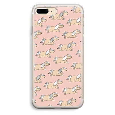 Ponys: iPhone 7 Plus Transparant Hoesje