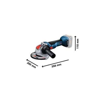 Bosch Professional GWX 18V-10 Solo Angle Grinder