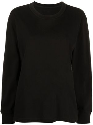 Alexander Wang t-shirt à logo appliqué - Noir