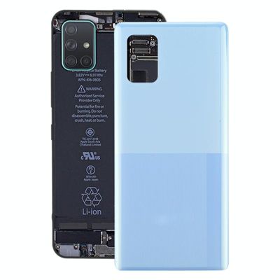 Batterij achterkant voor Samsung Galaxy A71 5G SM-A716(Blauw)