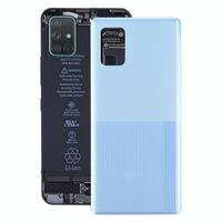 Batterij achterkant voor Samsung Galaxy A71 5G SM-A716(Blauw)