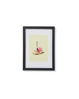 HEMA Fotolijst 10x15cm hout dun (zwart)