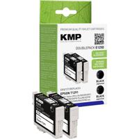 KMP Inktcartridge vervangt Epson T1291 Compatibel 2-pack Zwart E125D 1617,0021 - thumbnail