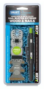 SMART blades UN PRO 44x55mm TiN BiM blad 1st acer voor multitool