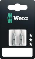 Wera 867/1 Z TORX® BO SB Bits met Boring, TX 20 x 25 mm, 2-delig - 05073064001 - thumbnail