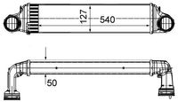 Intercooler, inlaatluchtkoeler CI488000S