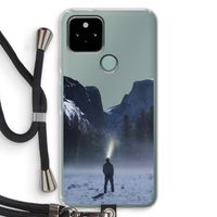 Wanderlust: Pixel 5 Transparant Hoesje met koord