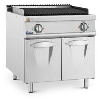 Lavasteengrill - 8,1 kW - 50 tot 300 °C - 400 V - 80 x 73 cm - Pro 730 Serie - Royal Catering Lavasteengrill - 8,1 kW - 50 tot 300 °C - 400 V - 80 x 73 cm - Pro 730 Serie - Royal Catering