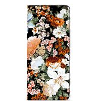 Smart Cover voor Sony Xperia 5 V Dark Flowers