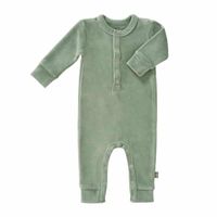 Fresk pyjama velours Forest green Maat