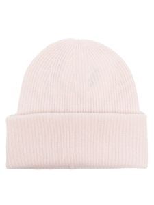 Lisa Yang bonnet en cachemire à design nervuré - Rose