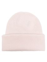 Lisa Yang bonnet en cachemire à design nervuré - Rose