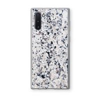 Gespikkelde marmer: Samsung Galaxy Note 10 Transparant Hoesje