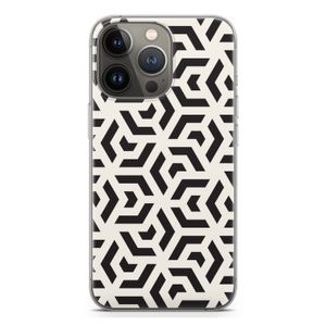 Crazy pattern: iPhone 13 Pro Transparant Hoesje